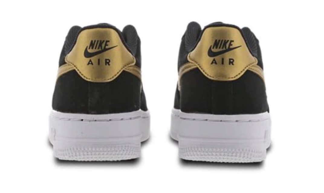 Nike Air Force 1 Black Gold