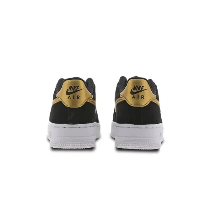 Nike Air Force 1 GS Black Gold | Where To Buy | CT9130-001 | The Sole ...