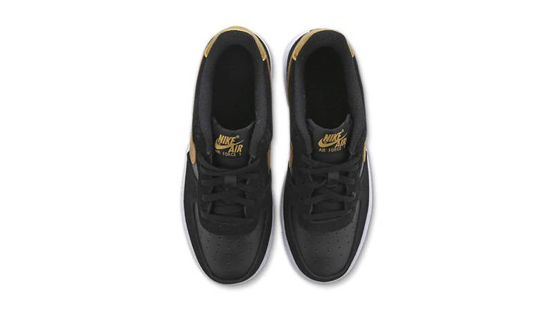 Nike Air Force 1 '07 LV8 Black/Metallic Gold - CT9130-001