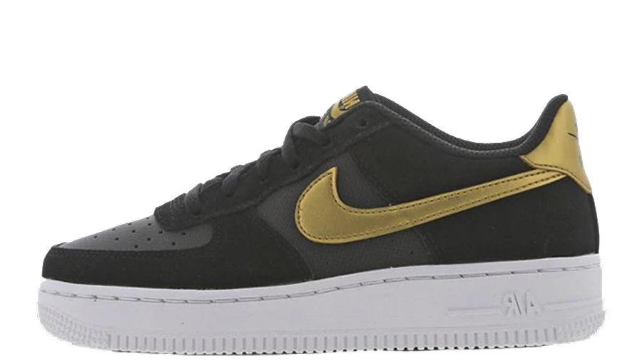 black gold nike air force