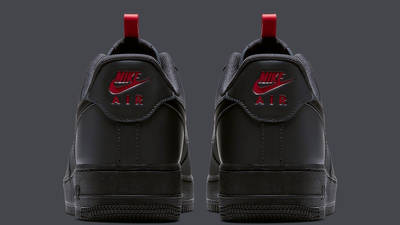 Nike Air Force 1 Grey Red BQ4326-001 back