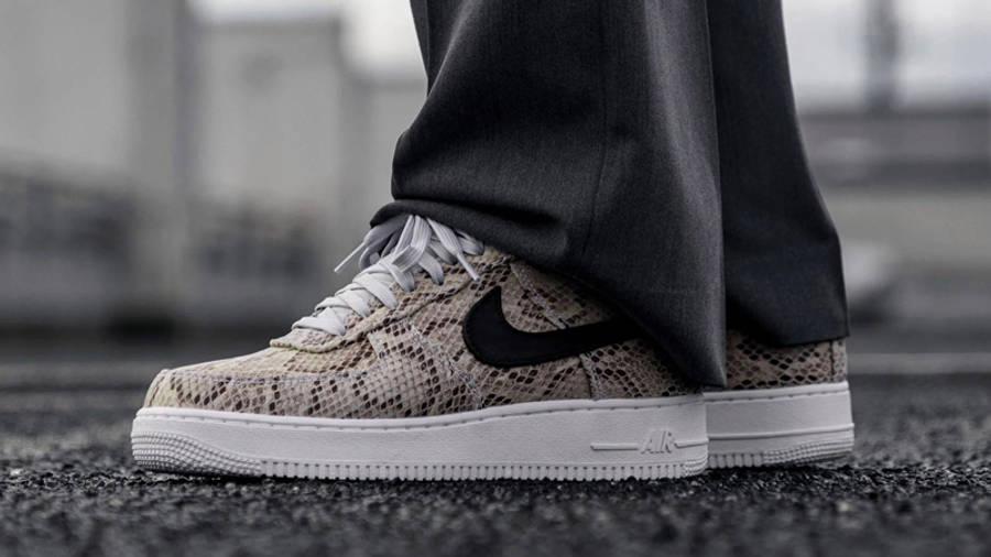 Nike Air Force 1 Grey Snakeskin | Where To Buy | 2704612742 | The Sole ...