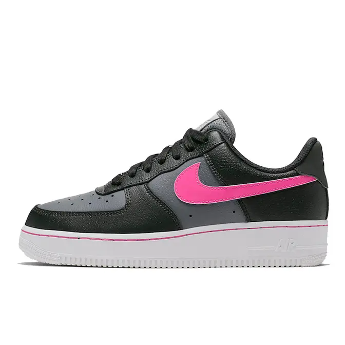 Nike air force 1 black pink blue hotsell