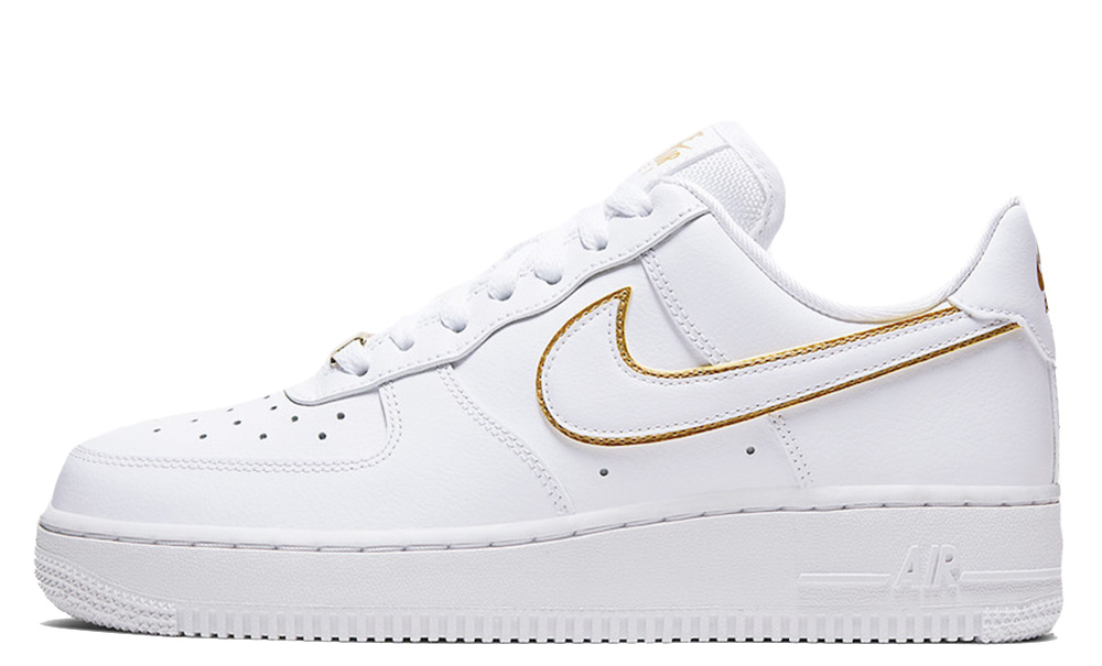 Nike Air Force 1 Low Gold Swoosh Pack White AO2132-102