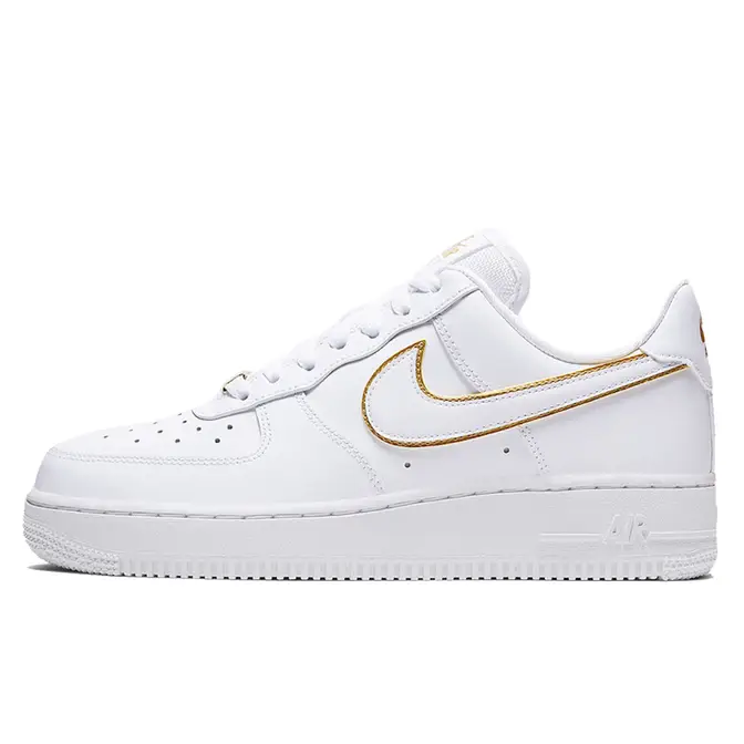 Nike Air Force 1 Low Gold Swoosh Pack White | Where To Buy | AO2132-102 ...