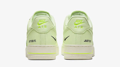 air force 1 neon yellow tick