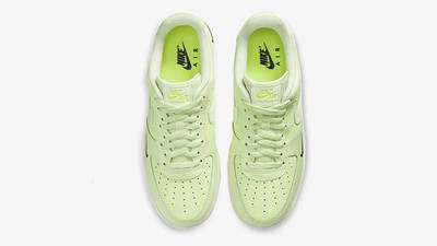 Nike Air Force 1 Low Just Do It Neon Yellow CT2541-700 middle