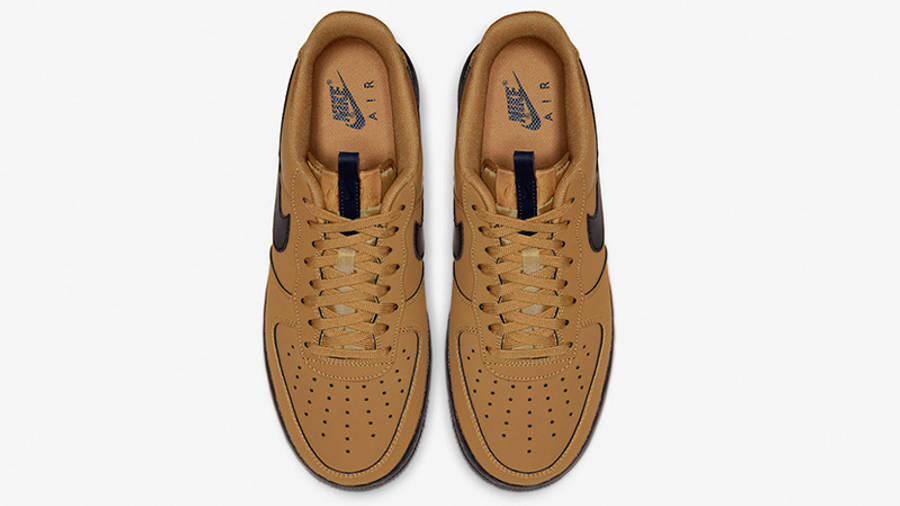 Nike Air Force 1 Low Wheat Black BQ4326-700 middle