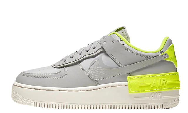 Nike Air Force 1 Shadow Grey Volt