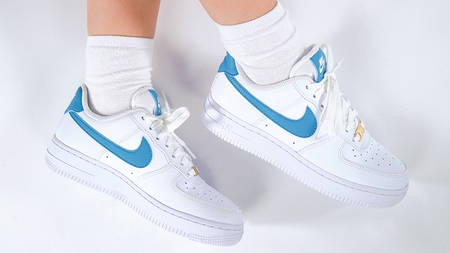 An Exclusive Closer Look At The Nike Air Force 1 Teal Nebula An Exclusive Closer Look At The Nike Air Force 1 Teal Nebula