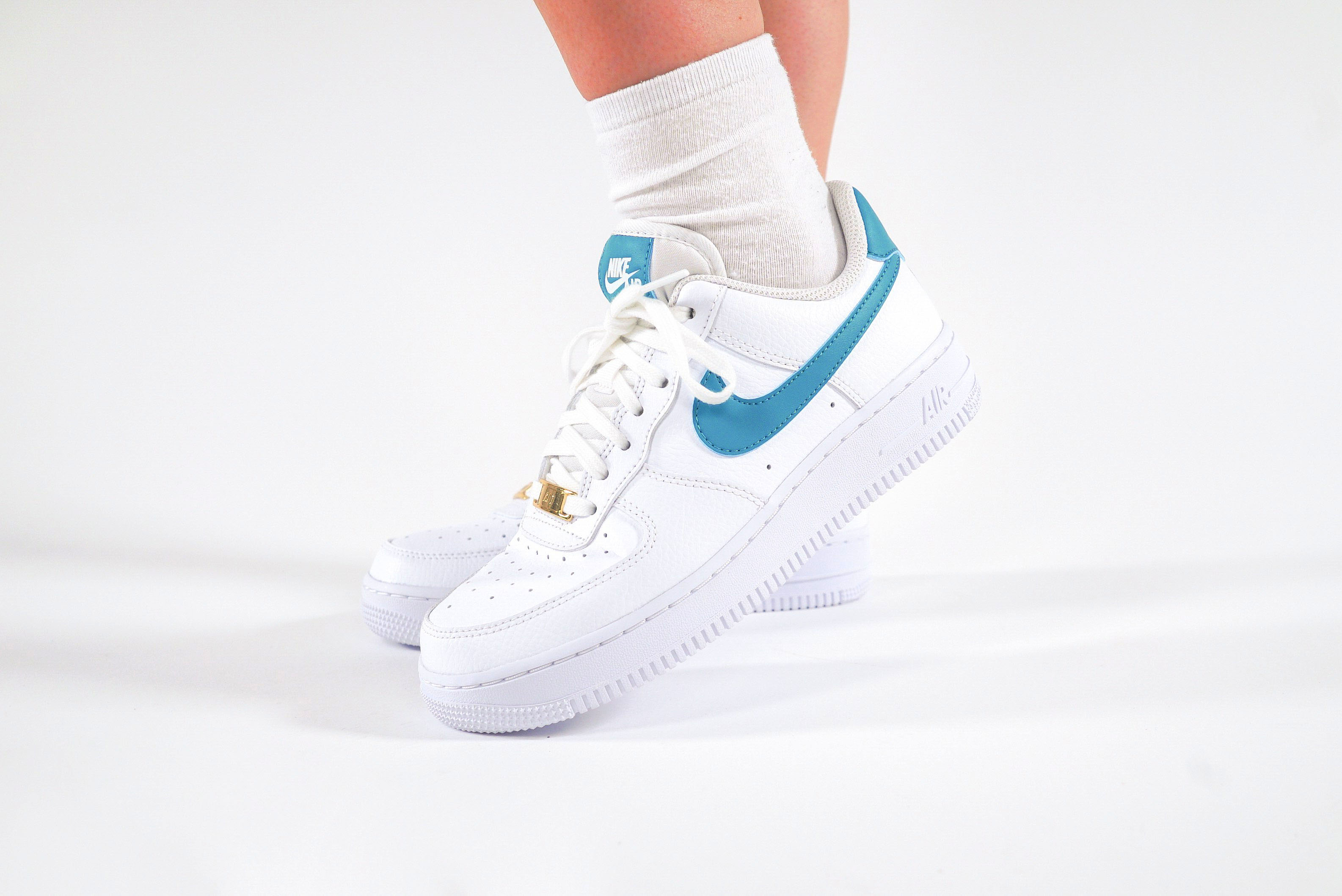 Nike Air Force 1 Teal Nebula The Sole Womens