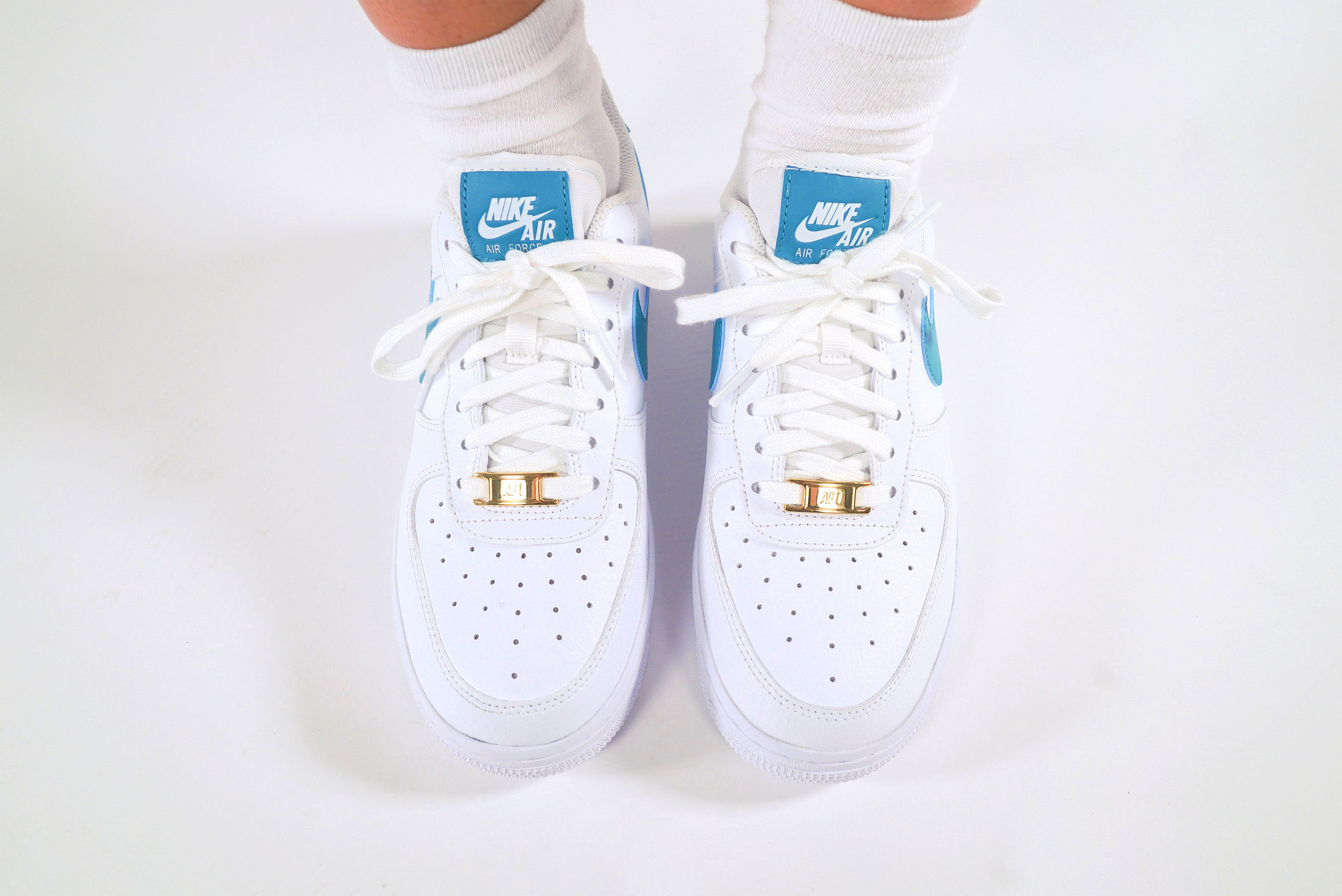Nike Air Force 1 Teal Nebula The Sole Womens5