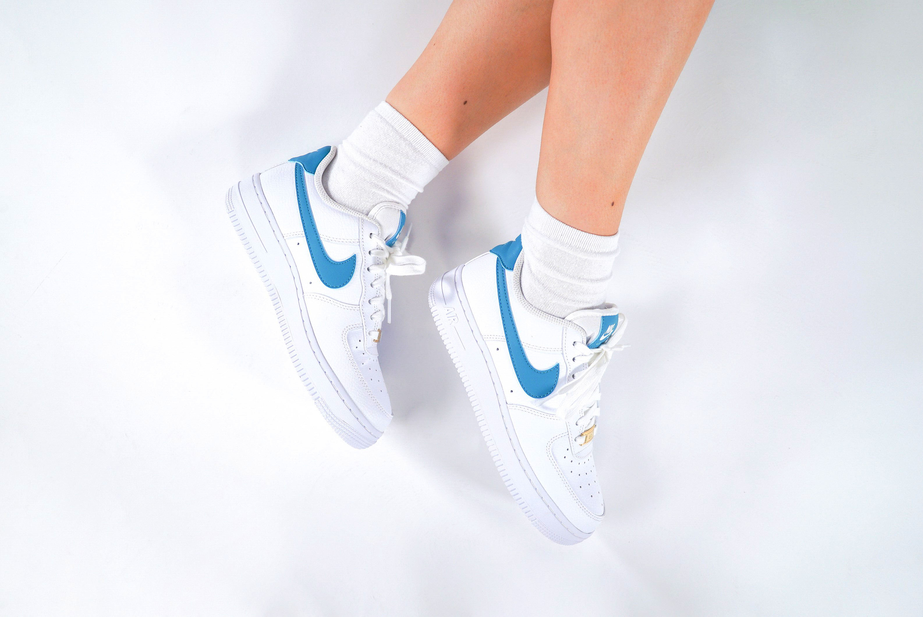 Nike Air Force 1 Teal Nebula The Sole Womens7