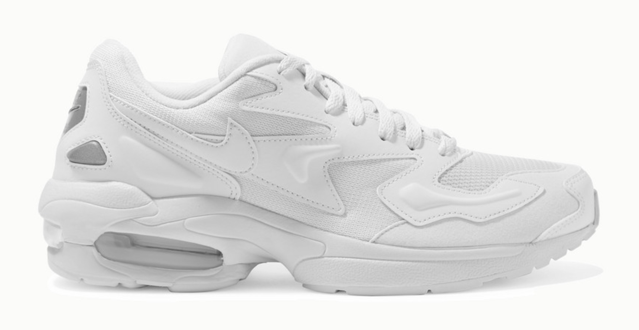 Nike Air Max 2 Light faux leather and mesh sneakers