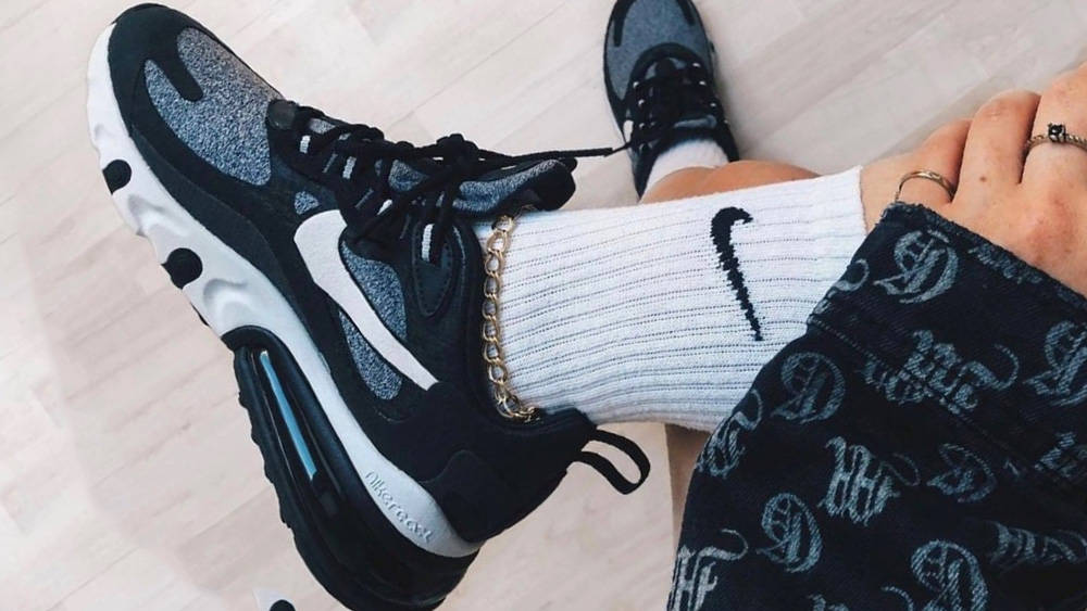 Nike Air Max 270 React Black Grey
