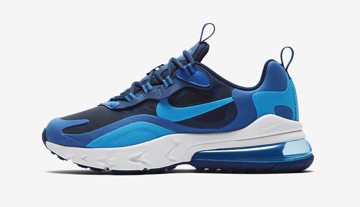 Nike Air Max 270 React Coral blue void