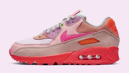 Add A Pop Of Pink To Your Rotation With The Premium Air Max 90 Add A Pop Of Pink To Your Rotation With The Premium Air Max 90