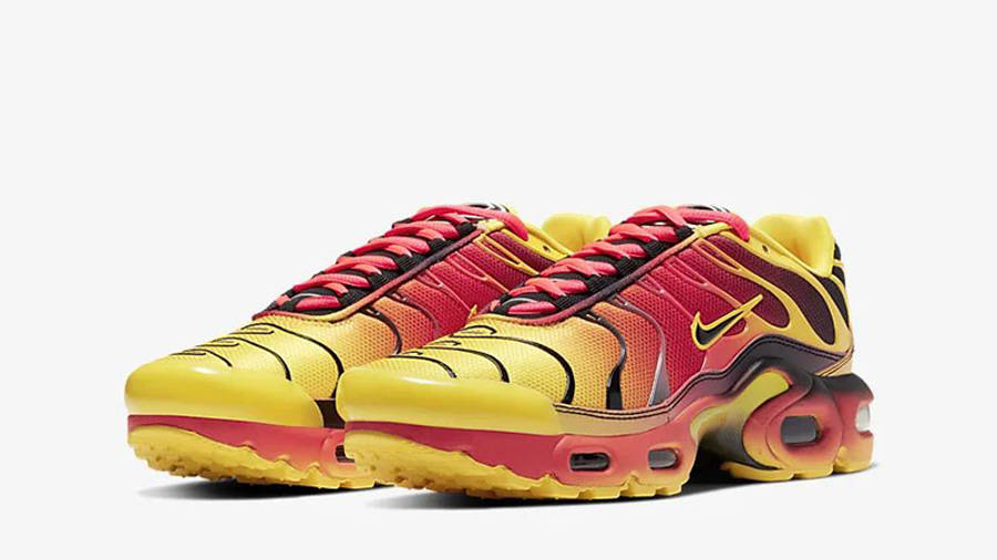 nike tn air max yellow