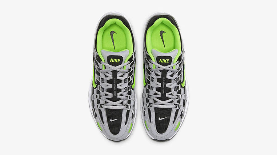 Nike P-6000 Grey Electric Green CD6404-005 middle