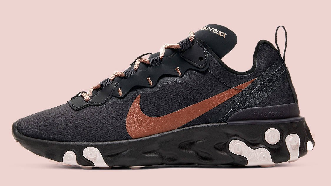 Nike React Element 55 Black Bronze copy