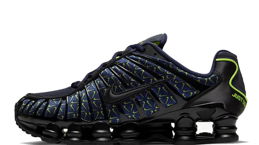 nike shox tl obsidian volt