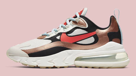 The Nike Air Max 270 React Is Next To Receive The Metallic Treatment The Nike Air Max 270 React Is Next To Receive The Metallic Treatment