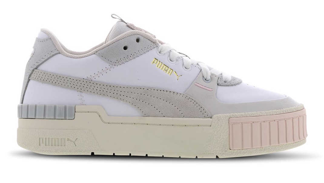 Puma cali sport white pink .