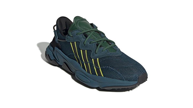 Pusha T x adidas Ozweego King Push Teal FV2480 front