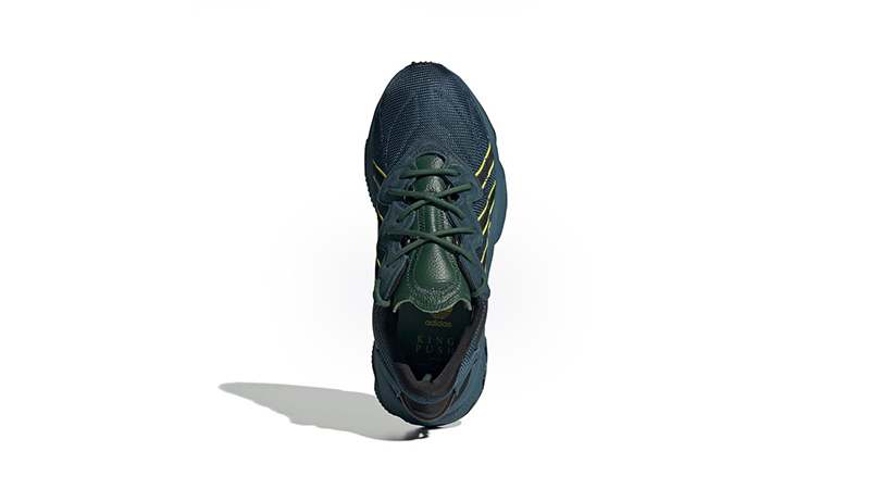 Pusha T x adidas Ozweego King Push Teal FV2480 middle