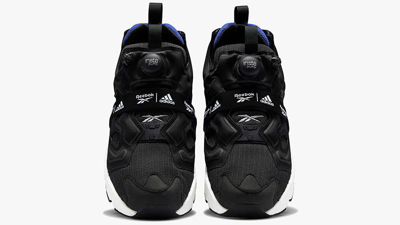 reebok instapump fury boost black blue