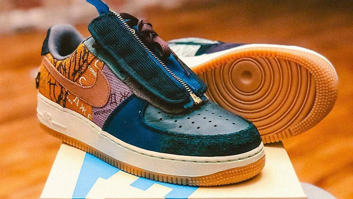 The Travis Scott x Nike Air Force 1 'Cactus Jack' Comes With A Custom ...