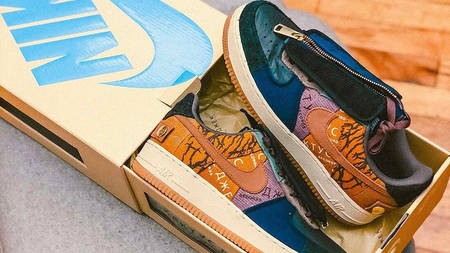 The Travis Scott x Nike Air Force 1 'Cactus Jack' Comes With A Custom Box The Travis Scott x Nike Air Force 1 'Cactus Jack' Comes With A Custom Box