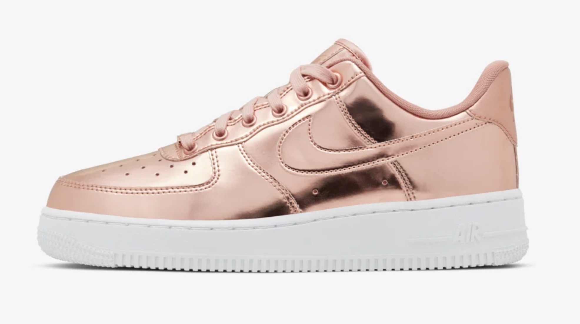 The Wait Is Over For This Metallic Bronze Nike Air Force 1!