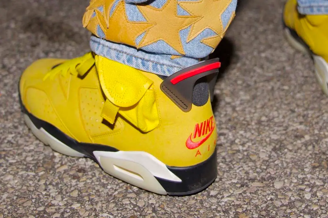 A Closer Look At The Travis Scott x Air Jordan 6 Yellow Cactus Jack The Sole Supplier