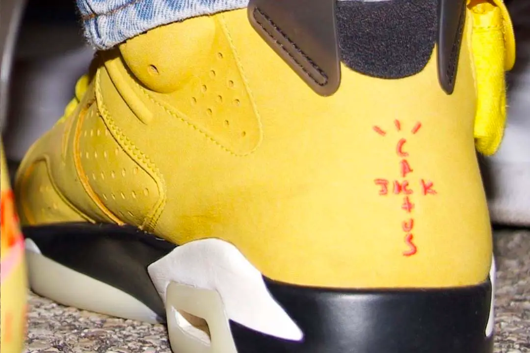 Travis scott 2025 jordan 6 yellow