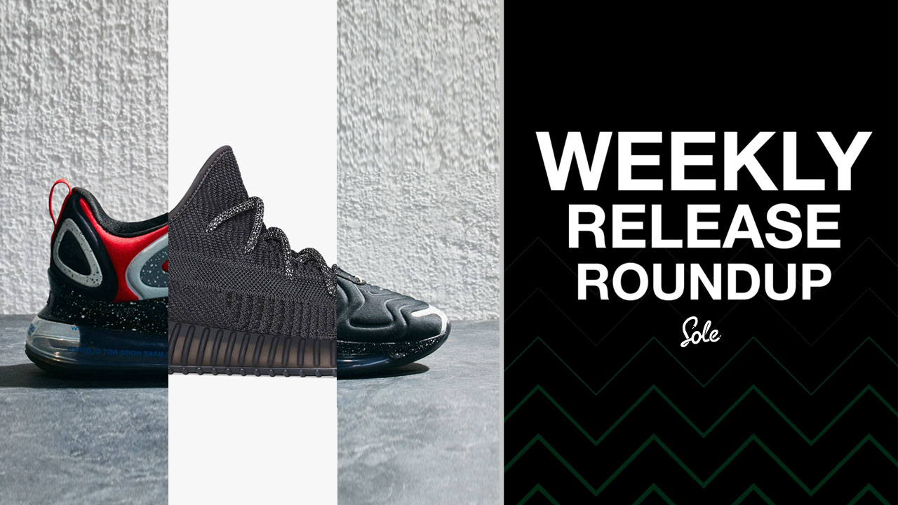 Weekly Release Round-Up | Yeezy 350 V2 Triple Black & UNDERCOVER x Nike Air Max 720
