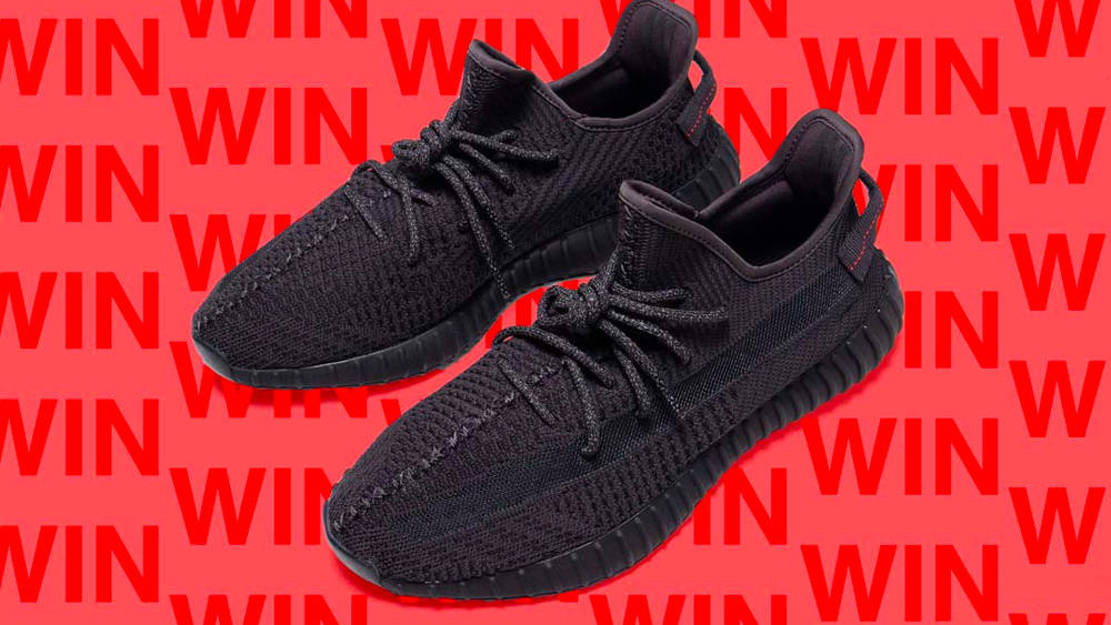 Giveaway Time: WIN The Yeezy Boost 350 V2 'Black'! Giveaway Time: WIN The Yeezy Boost 350 V2 'Black'!