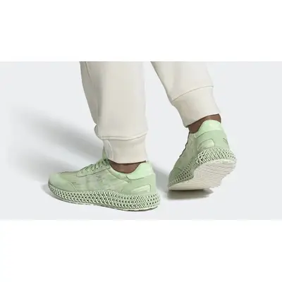 adidas I-4D Glow Green EE7996 on foot