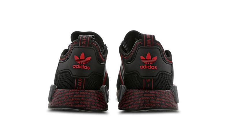 adidas nmds red and black