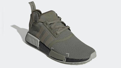 adidas nmd r1 green and black