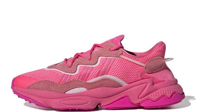 ozweego trainers pink