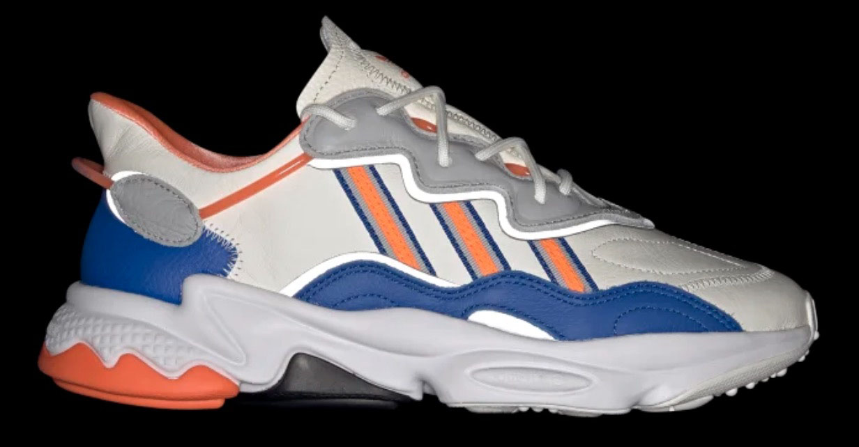 adidas Ozweego cream orange blue