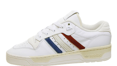 adidas Rivalry Low White Cream White adidas Rivalry Low White Cream White