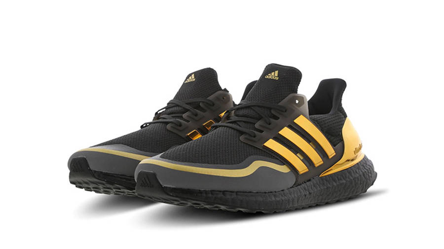 adidas boost black and gold