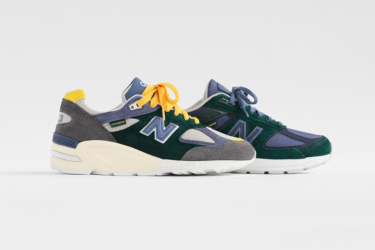 We Finally Get An Up Close Look At The Aimé Leon Dore x New Balance 990