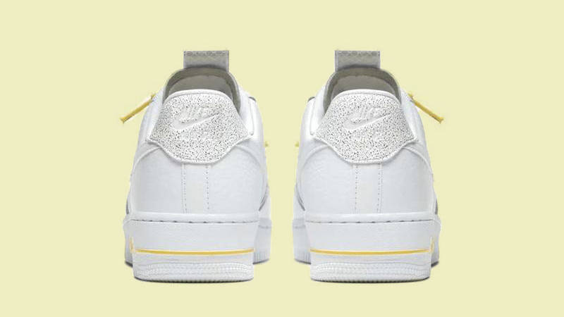 air force 1 utility. white yellow