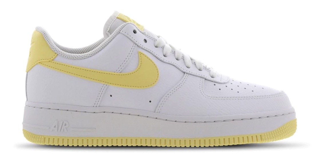 air force 1 white yellow