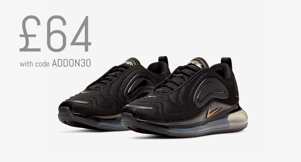 nike 720s black and gold