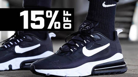 Take 15% Off These 10 Sought After Nike Trainers At Footasylum Take 15% Off These 10 Sought After Nike Trainers At Footasylum