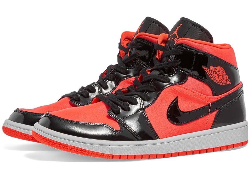 nike air jordan 1 red black